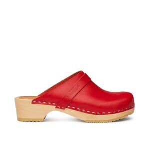 Swedish Hasbeens Husband Red Size 37 NIB